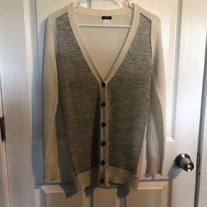 JCrew XS long cardigan. Very good condition.